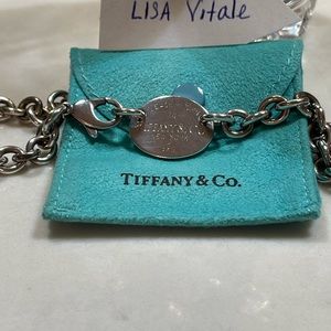 SALE-Tiffany & Co Vintage Sterling 'Return to Tiffany'